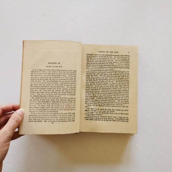 1912 Richard Carvel by Winston Churchill Hardcover Red Book Historical Novel - Picture 8 of 10